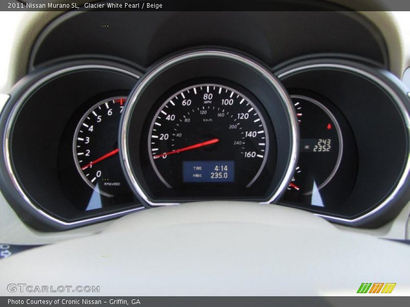 Glacier White Pearl / Beige 2011 Nissan Murano SL