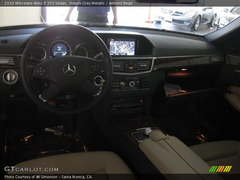 Indium Grey Metallic / Almond Beige 2010 Mercedes-Benz E 350 Sedan