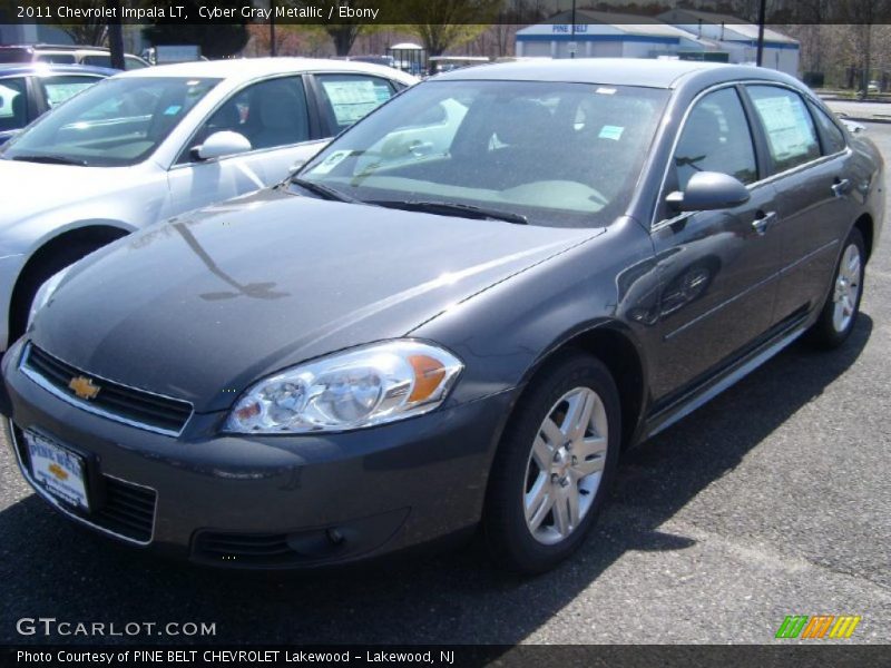 Cyber Gray Metallic / Ebony 2011 Chevrolet Impala LT