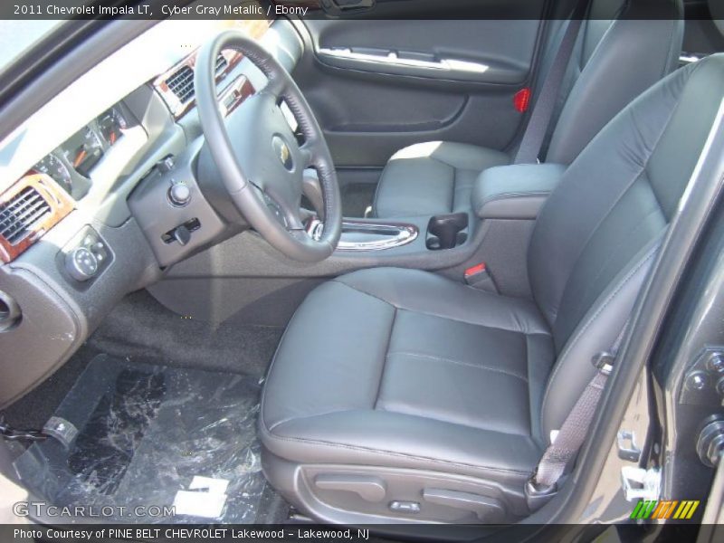 Cyber Gray Metallic / Ebony 2011 Chevrolet Impala LT