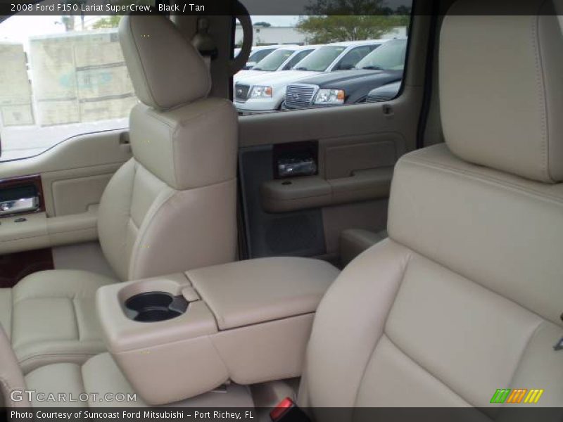 Black / Tan 2008 Ford F150 Lariat SuperCrew