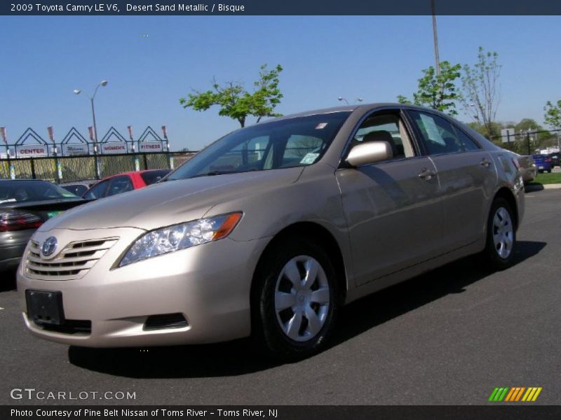Desert Sand Metallic / Bisque 2009 Toyota Camry LE V6