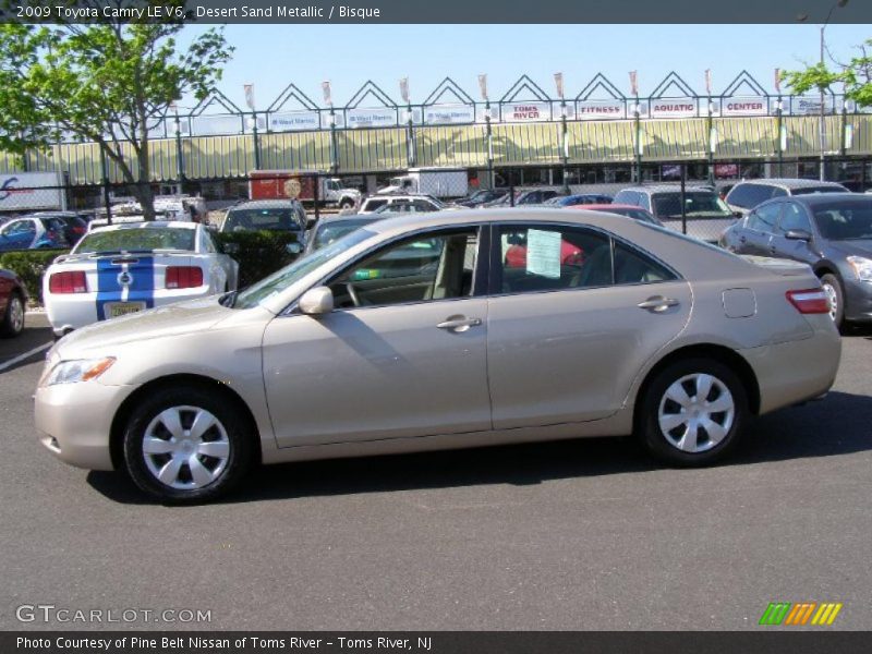 Desert Sand Metallic / Bisque 2009 Toyota Camry LE V6