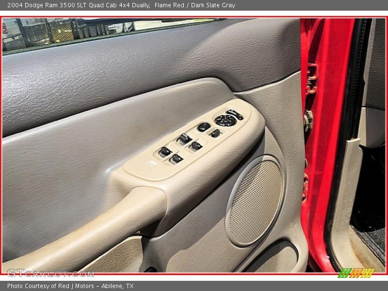 Flame Red / Dark Slate Gray 2004 Dodge Ram 3500 SLT Quad Cab 4x4 Dually