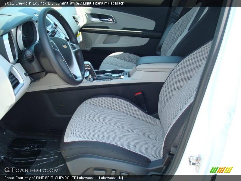  2011 Equinox LT Light Titanium/Jet Black Interior
