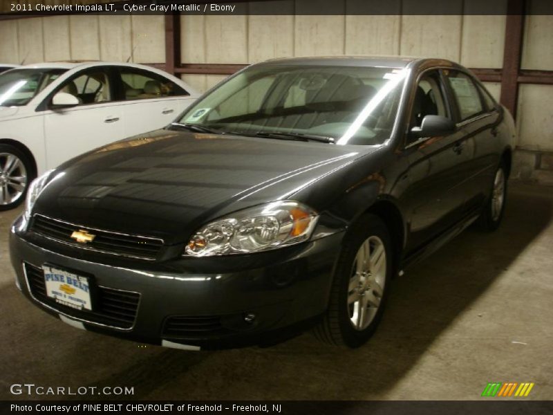 Cyber Gray Metallic / Ebony 2011 Chevrolet Impala LT