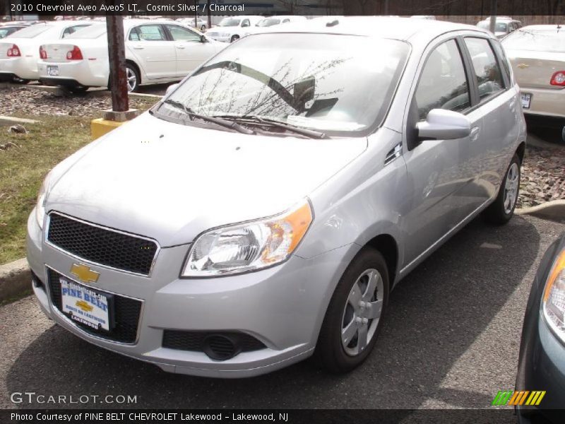 Cosmic Silver / Charcoal 2010 Chevrolet Aveo Aveo5 LT