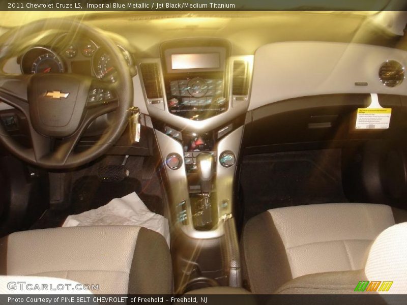 Imperial Blue Metallic / Jet Black/Medium Titanium 2011 Chevrolet Cruze LS