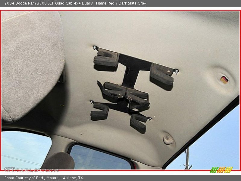Flame Red / Dark Slate Gray 2004 Dodge Ram 3500 SLT Quad Cab 4x4 Dually