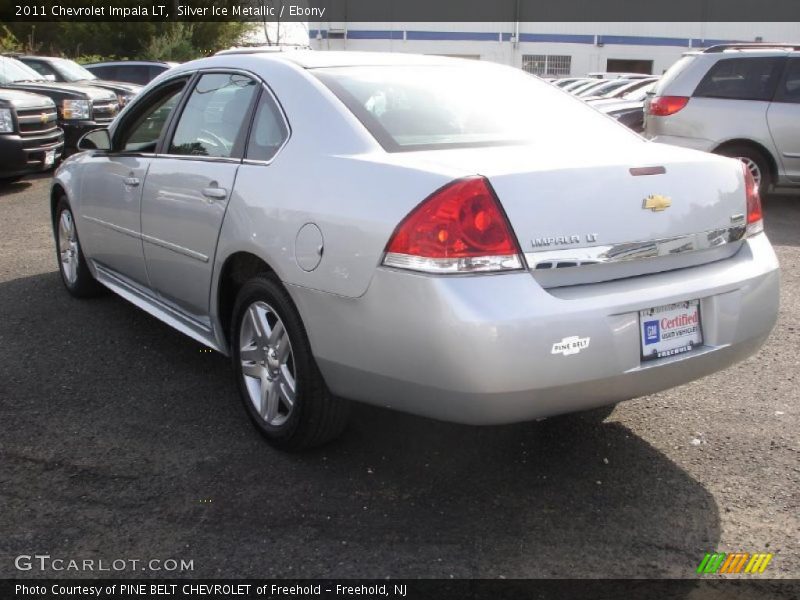 Silver Ice Metallic / Ebony 2011 Chevrolet Impala LT