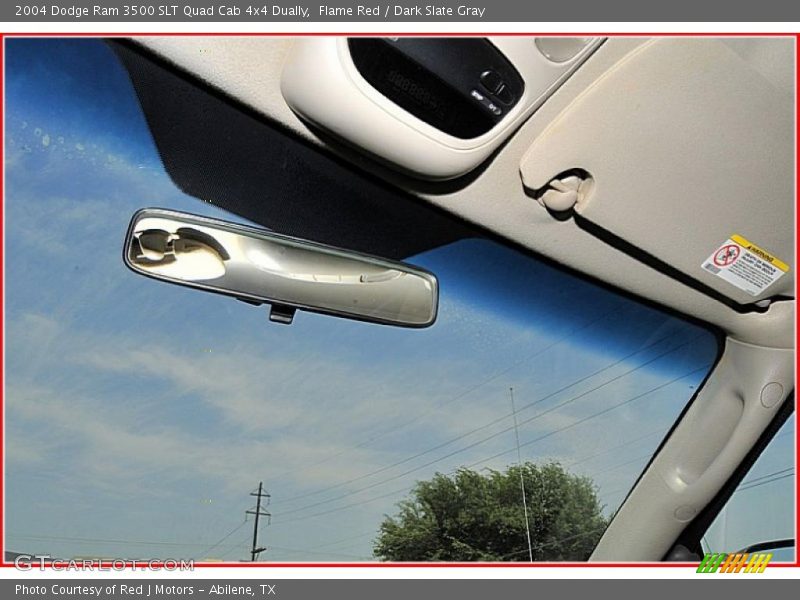 Flame Red / Dark Slate Gray 2004 Dodge Ram 3500 SLT Quad Cab 4x4 Dually