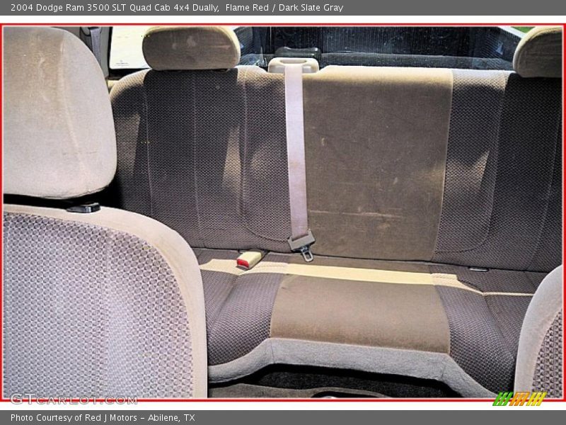 Flame Red / Dark Slate Gray 2004 Dodge Ram 3500 SLT Quad Cab 4x4 Dually