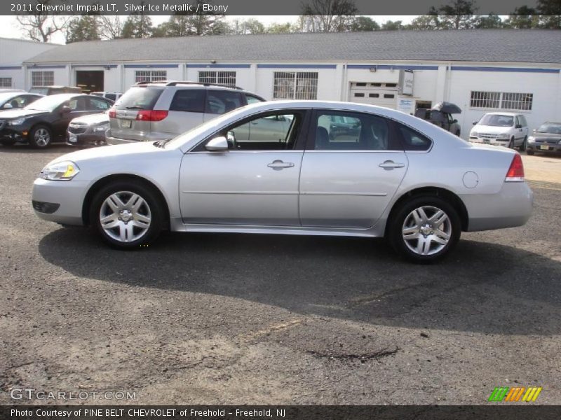 Silver Ice Metallic / Ebony 2011 Chevrolet Impala LT