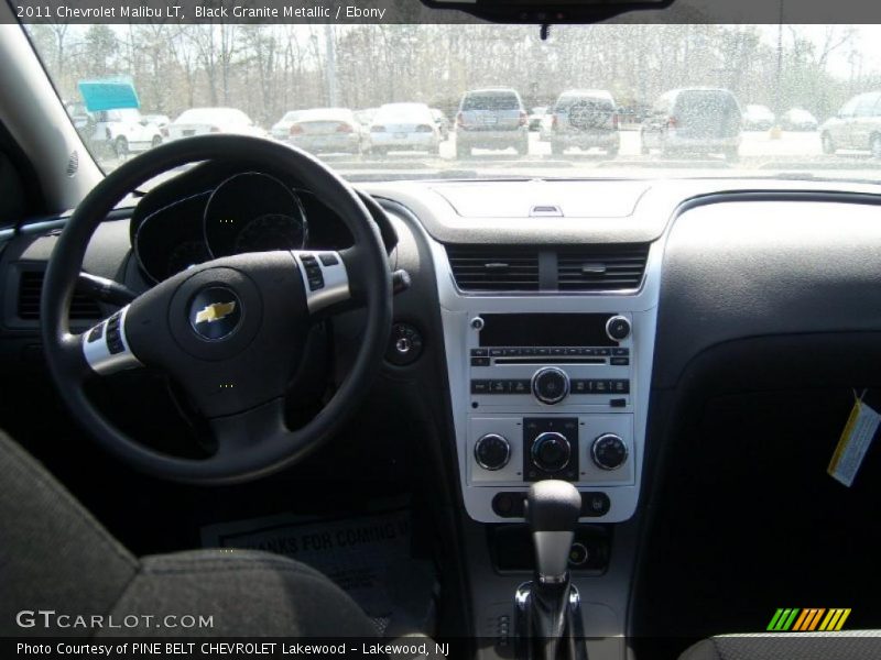 Black Granite Metallic / Ebony 2011 Chevrolet Malibu LT