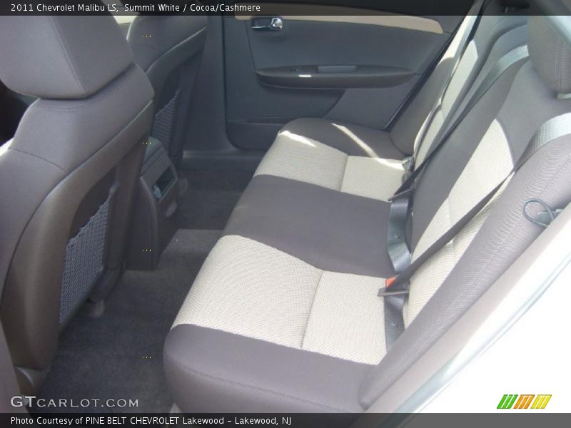 Summit White / Cocoa/Cashmere 2011 Chevrolet Malibu LS
