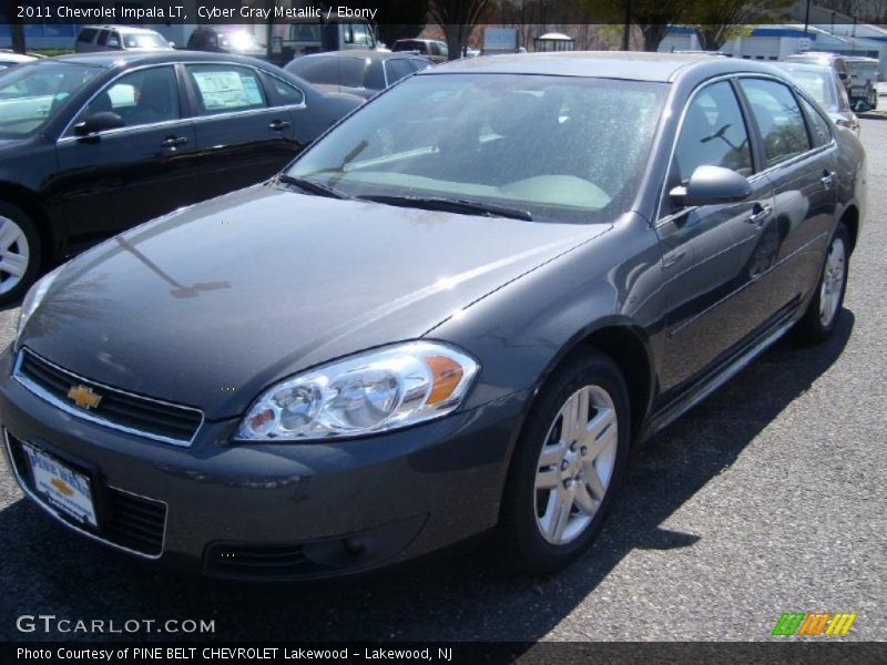 Cyber Gray Metallic / Ebony 2011 Chevrolet Impala LT