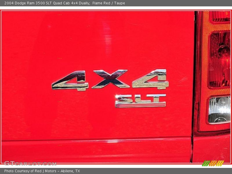  2004 Ram 3500 SLT Quad Cab 4x4 Dually Logo