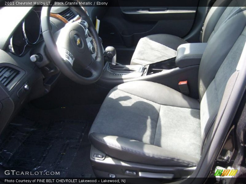 Black Granite Metallic / Ebony 2011 Chevrolet Malibu LT