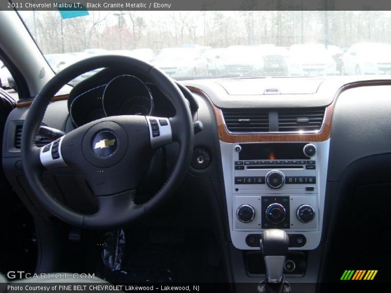 Black Granite Metallic / Ebony 2011 Chevrolet Malibu LT