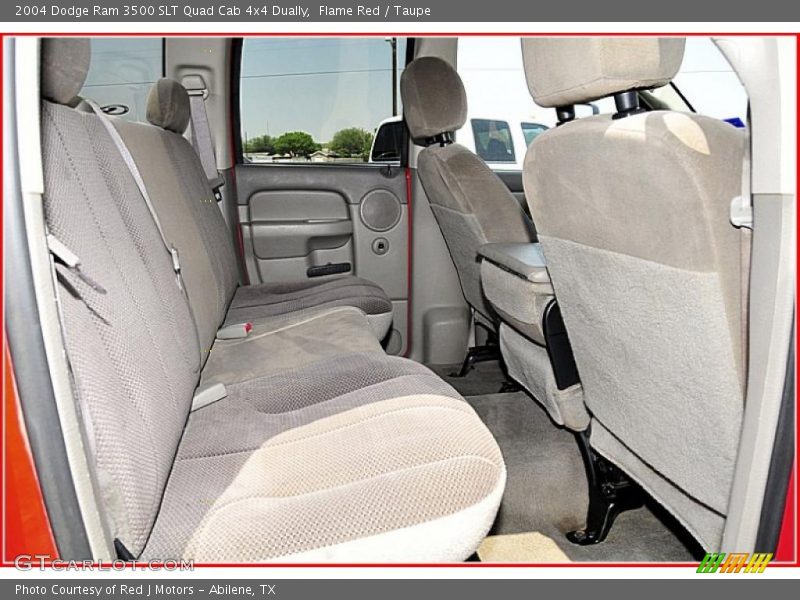  2004 Ram 3500 SLT Quad Cab 4x4 Dually Taupe Interior