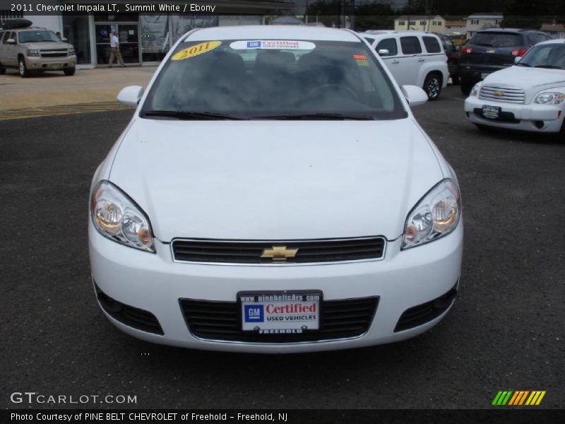 Summit White / Ebony 2011 Chevrolet Impala LT