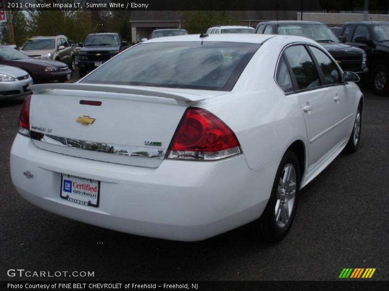 Summit White / Ebony 2011 Chevrolet Impala LT