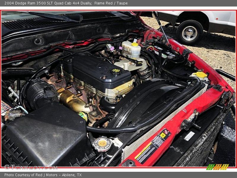  2004 Ram 3500 SLT Quad Cab 4x4 Dually Engine - 5.9 Liter OHV 24-Valve Cummins Turbo Diesel Inline 6 Cylinder
