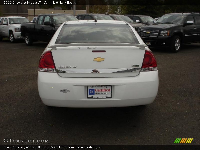 Summit White / Ebony 2011 Chevrolet Impala LT