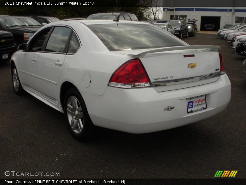 Summit White / Ebony 2011 Chevrolet Impala LT