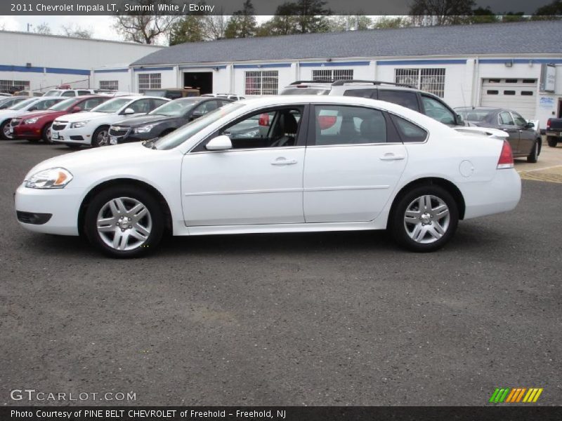 Summit White / Ebony 2011 Chevrolet Impala LT