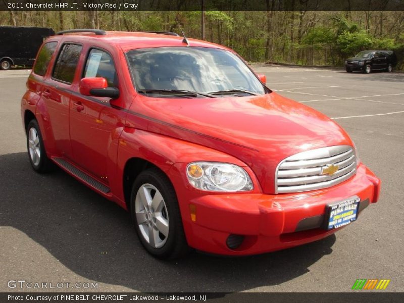 Victory Red / Gray 2011 Chevrolet HHR LT