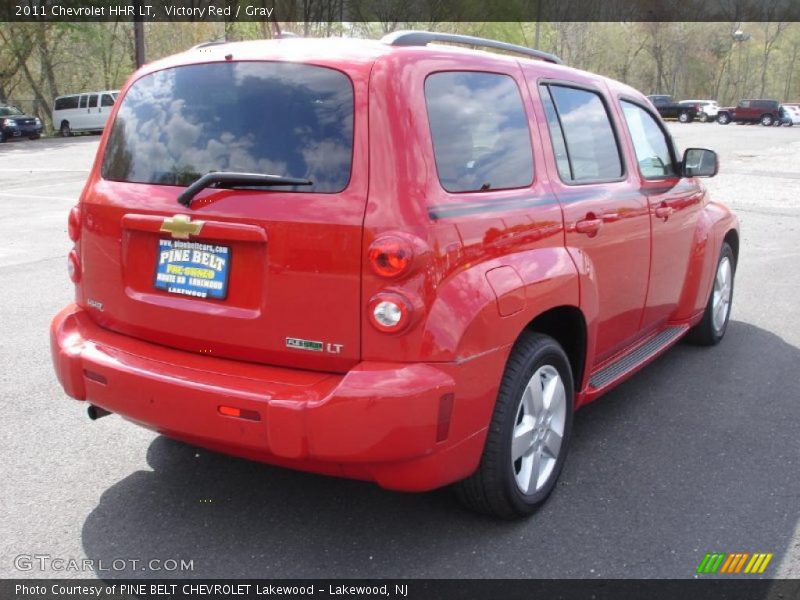 Victory Red / Gray 2011 Chevrolet HHR LT