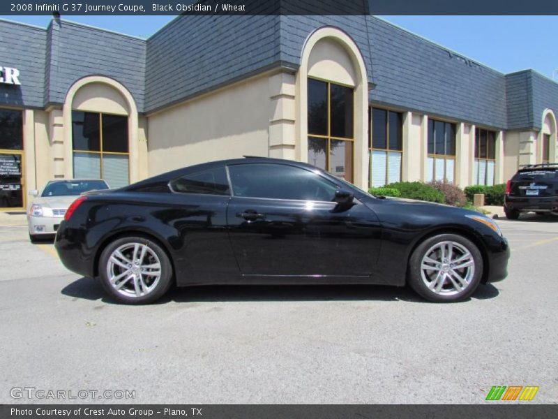 Black Obsidian / Wheat 2008 Infiniti G 37 Journey Coupe