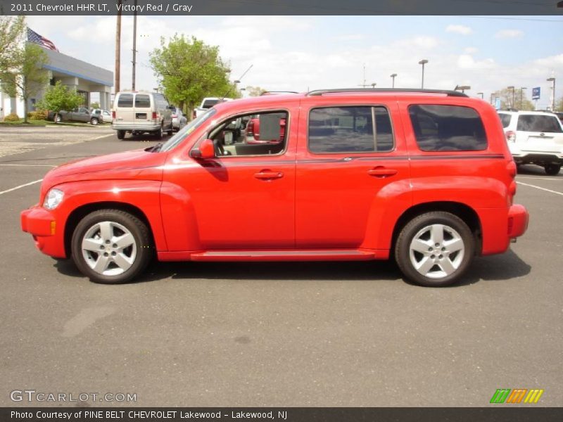 Victory Red / Gray 2011 Chevrolet HHR LT