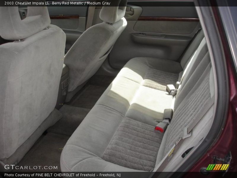 Berry Red Metallic / Medium Gray 2003 Chevrolet Impala LS