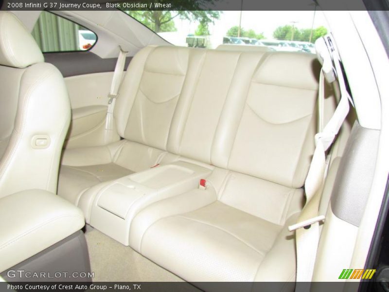 Black Obsidian / Wheat 2008 Infiniti G 37 Journey Coupe