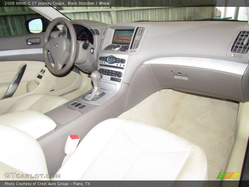 Black Obsidian / Wheat 2008 Infiniti G 37 Journey Coupe