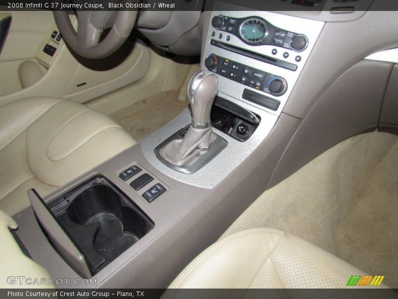 Black Obsidian / Wheat 2008 Infiniti G 37 Journey Coupe