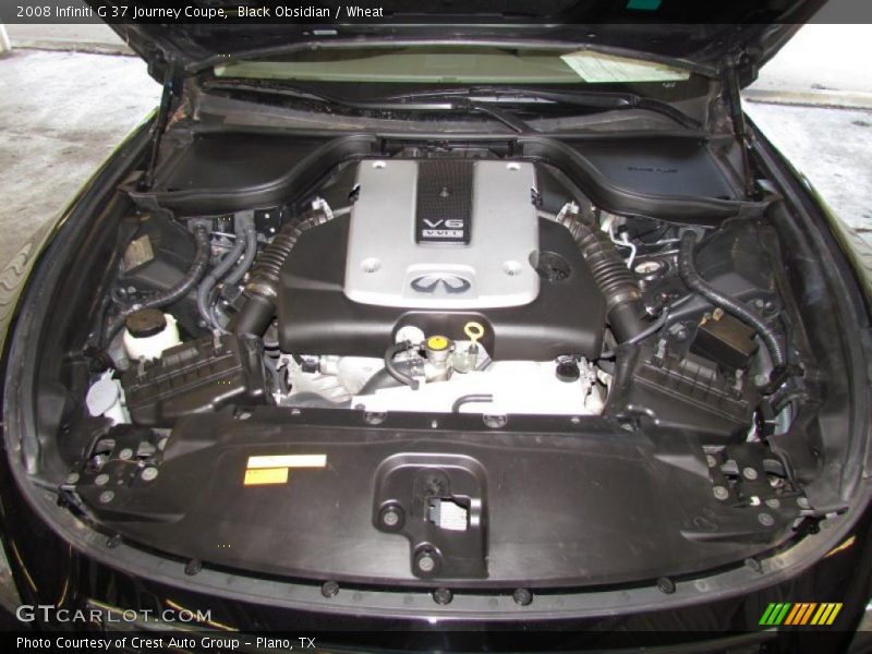 Black Obsidian / Wheat 2008 Infiniti G 37 Journey Coupe