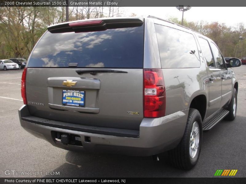 Graystone Metallic / Ebony 2008 Chevrolet Suburban 1500 LS