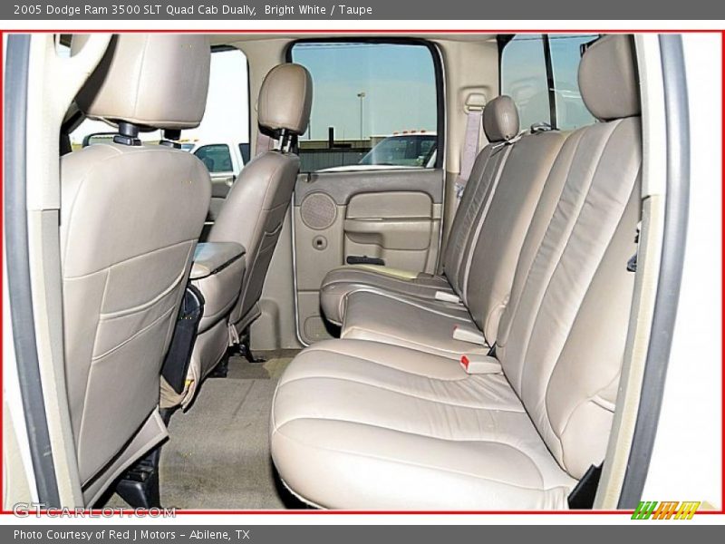  2005 Ram 3500 SLT Quad Cab Dually Taupe Interior