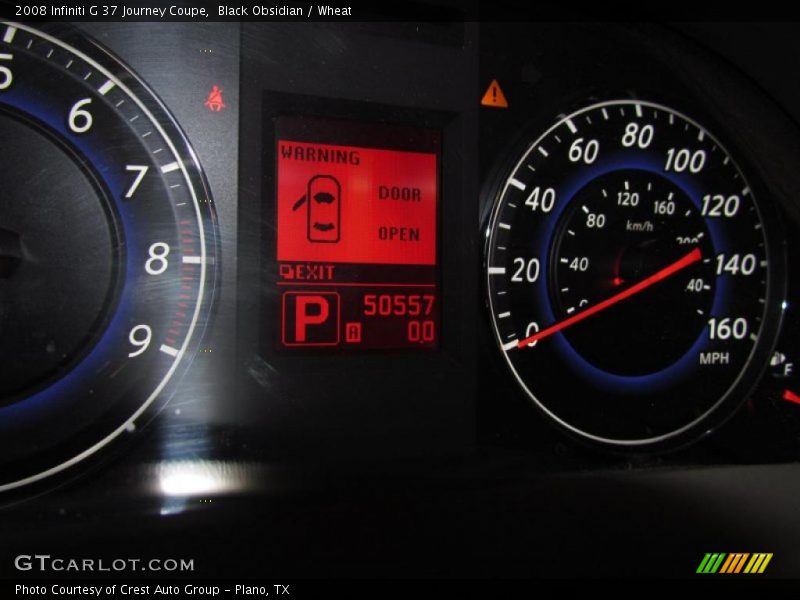 Black Obsidian / Wheat 2008 Infiniti G 37 Journey Coupe