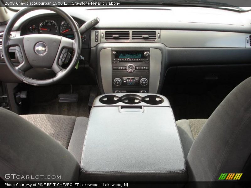 Graystone Metallic / Ebony 2008 Chevrolet Suburban 1500 LS