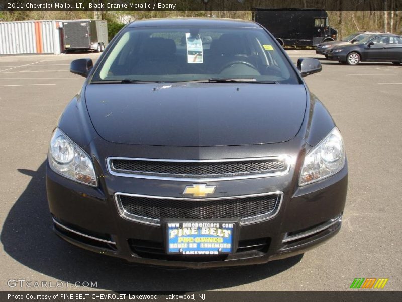 Black Granite Metallic / Ebony 2011 Chevrolet Malibu LT