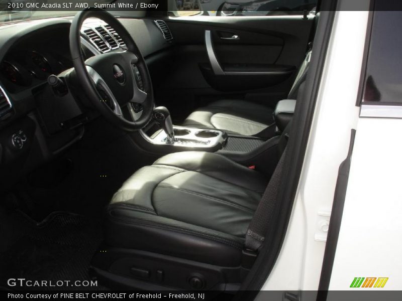 Summit White / Ebony 2010 GMC Acadia SLT AWD