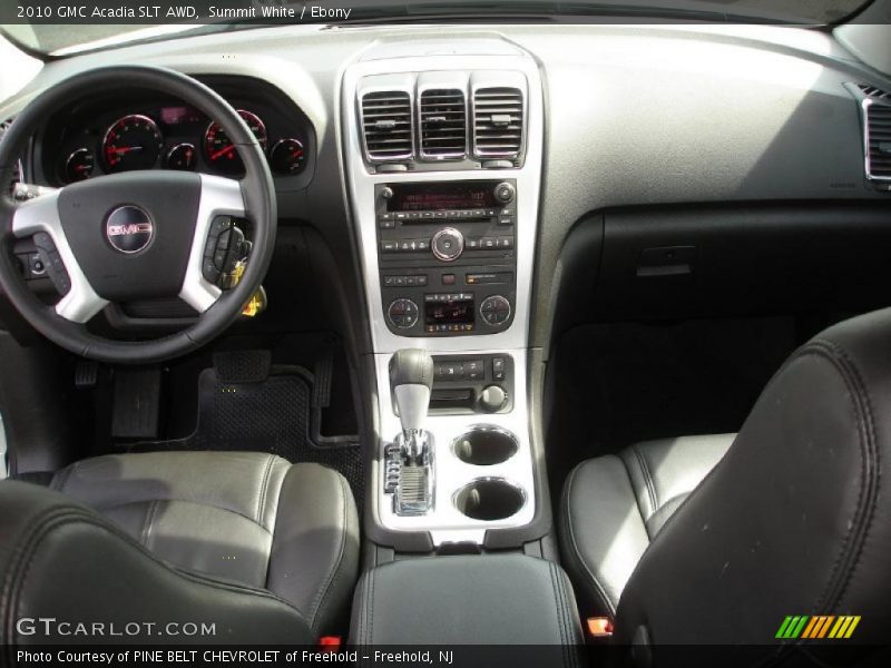 Summit White / Ebony 2010 GMC Acadia SLT AWD