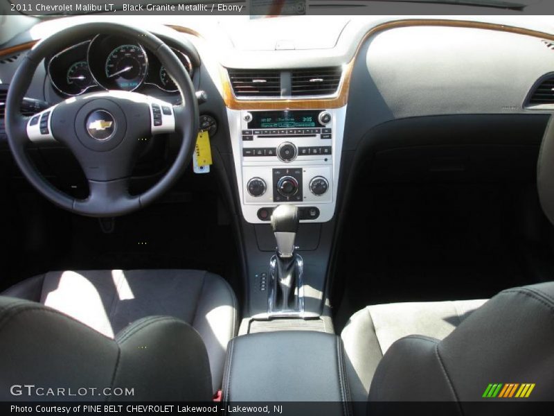 Black Granite Metallic / Ebony 2011 Chevrolet Malibu LT