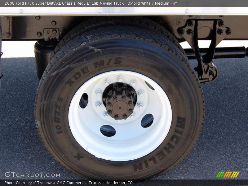  2008 F750 Super Duty XL Chassis Regular Cab Moving Truck Wheel