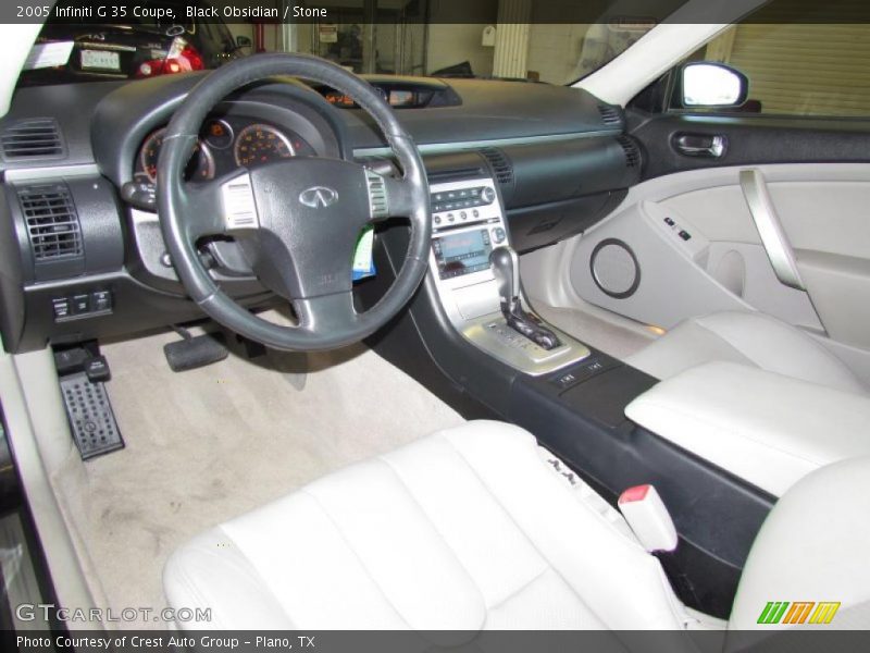 Black Obsidian / Stone 2005 Infiniti G 35 Coupe
