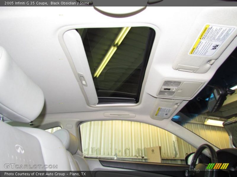 Black Obsidian / Stone 2005 Infiniti G 35 Coupe